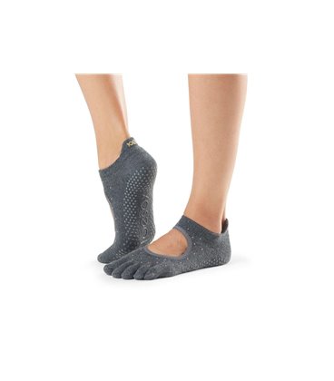 Носки для йоги ToeSox Full Toe Bellarina Grip Glam S (36-38.5)