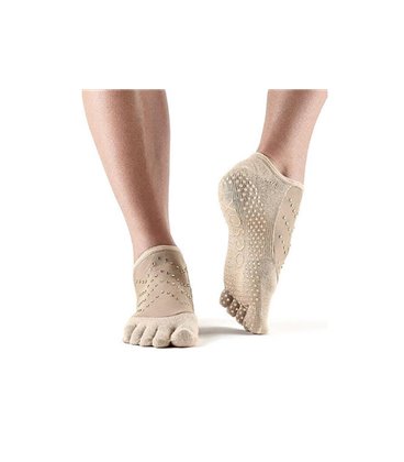 Носки для йоги ToeSox Full Toe Luna Nude М (39-42.5)