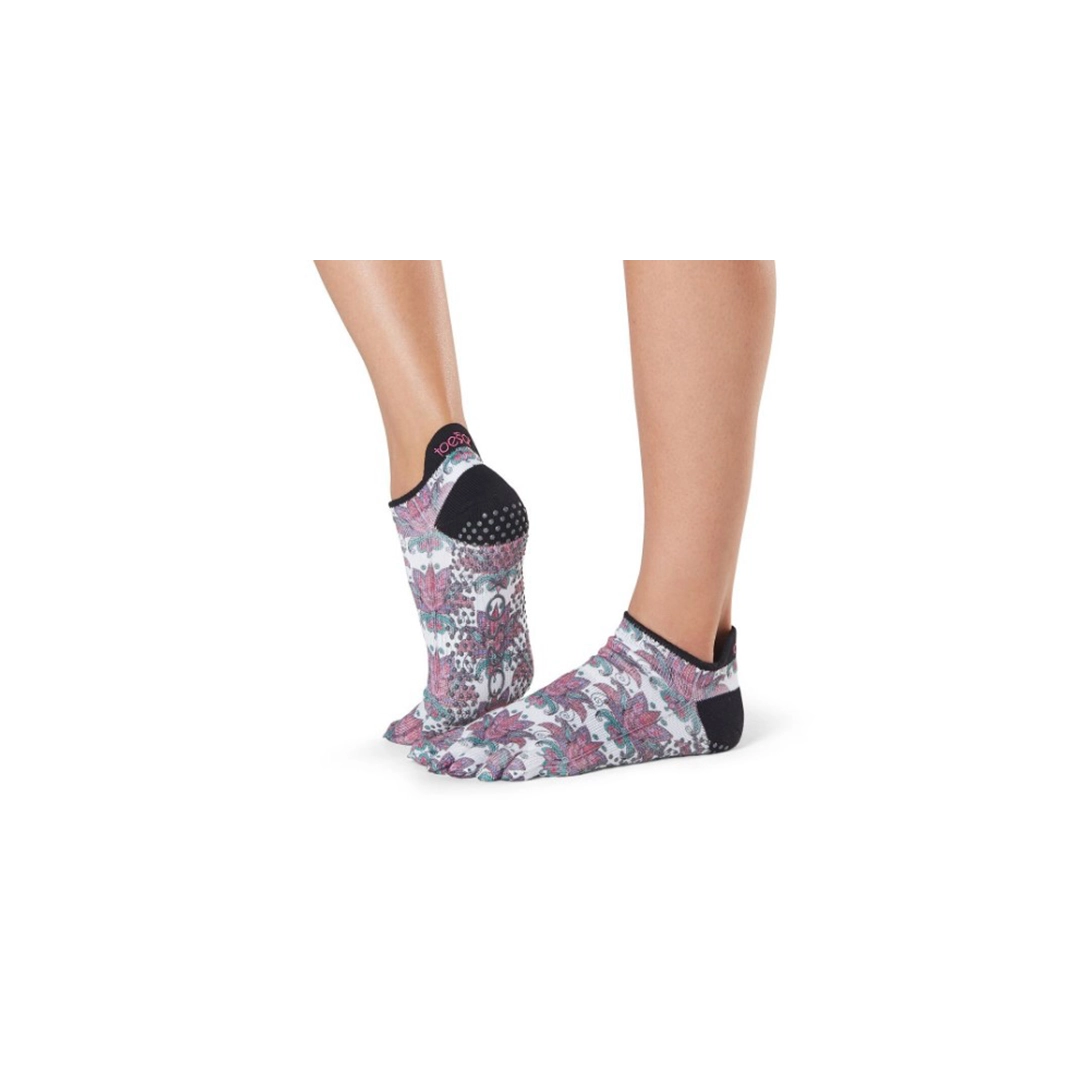 Носки для йоги ToeSox Full Toe Low Rise Grip Mantra М (39-42.5)