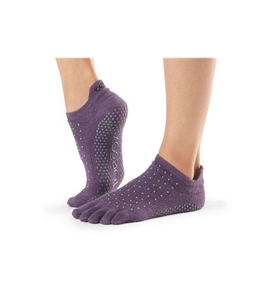 Носки для йоги ToeSox Full Toe Low Rise Grip Jam S (36-38.5)