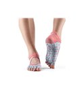 Носки для йоги ToeSox Half Toe Bellarina Grip Flamingo S (36-38.5)