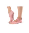 Носки для йоги ToeSox Half Toe Bellarina Grip Smitten М (39-42.5)