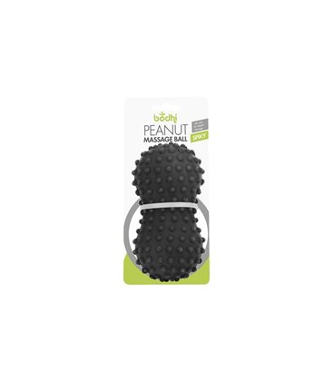 Массажный мячик Spiky Peanut Bodhi черный 13.5x6.5x4.5 см