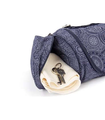 Сумка-чехол для йоги Asana Bag Cotton 80 см темно-синий