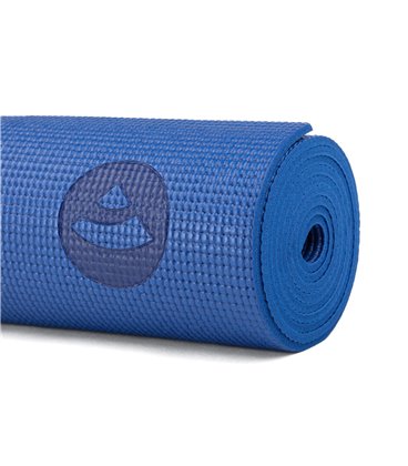 Коврик для йоги Bodhi Asana mat темно-синий 183x60x0.4 см (в упаковке)