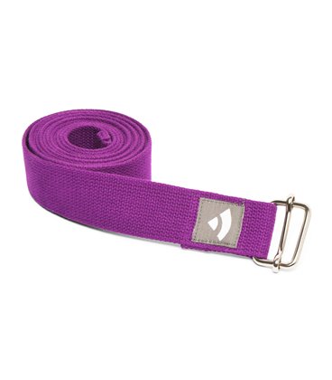 Ремень для йоги Asana Belt от Bodhi фиолетовый 250x3.8 см