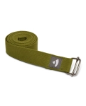 Ремень для йоги Asana Belt от Bodhi оливково-зеленый 250x3.8 см
