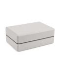 Yoga block Asana Brick XXL gray from Bodhi 22.8x15x9 cm