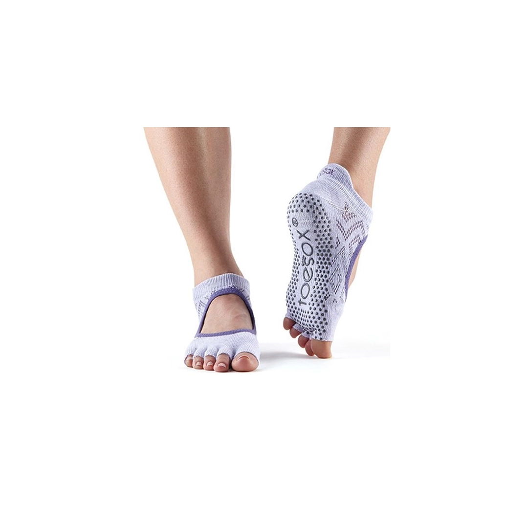 Носки ToeSox Grip Half Toe Bellarina Diamond Lotus M (39-42.5) (841090132086)