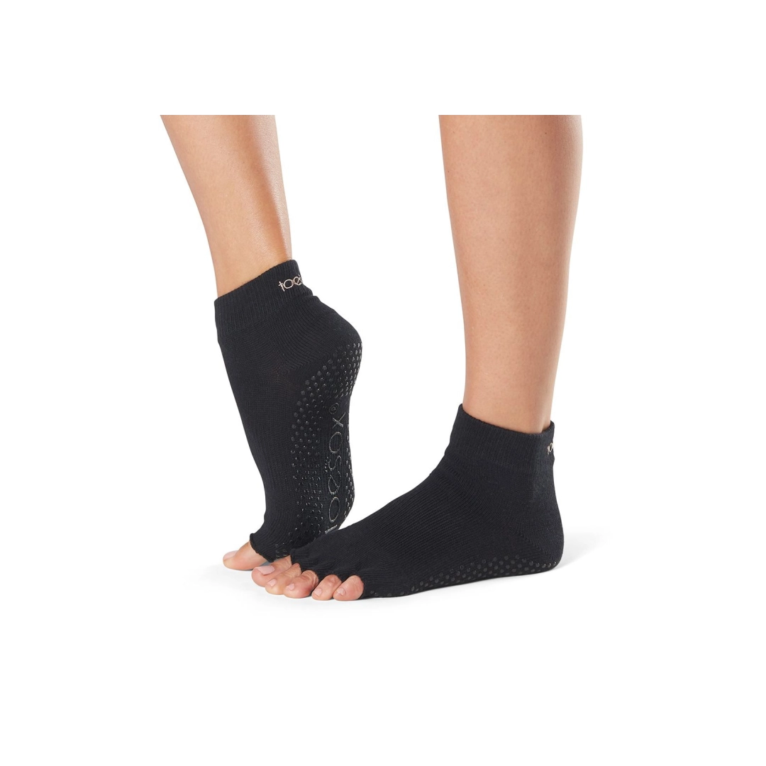 Носки ToeSox Grip Half Toe Ankle Black XS (33-35.5) (812035024711)