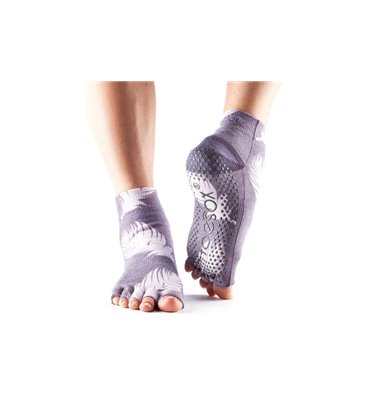Носки ToeSox Grip Half Toe Ankle Nightshade S (36-38.5) (841090113535)