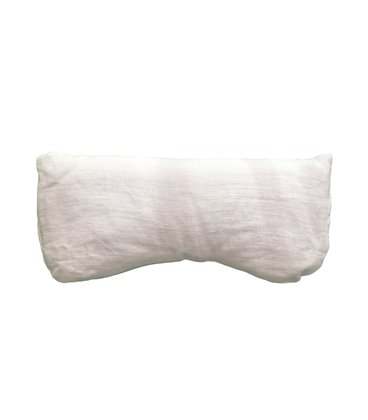 Подушка для глаз Kurma белая 24*10 см