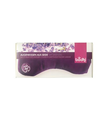 Подушка для глаз Bodhi с лавандой фиолетовая 24*11 см