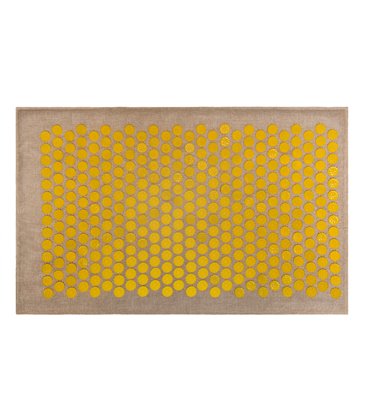 Массажный коврик (аппликатор Кузнецова) Lounge Maxi 80*50 см Желтый
