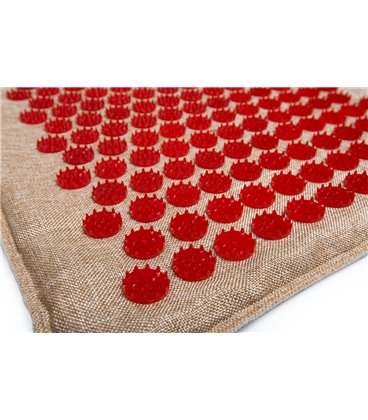 Массажный коврик (аппликатор Кузнецова) Lounge Medium 68*42 см Красный