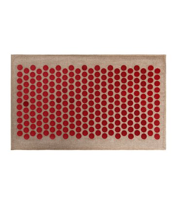 Массажный коврик (аппликатор Кузнецова) Lounge Medium 68*42 см Красный