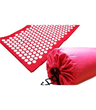 Массажный коврик (аппликатор Кузнецова) Релакс 165*40 см Красный