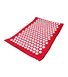 Массажный коврик (аппликатор Кузнецова) Релакс 55*40 см Красный