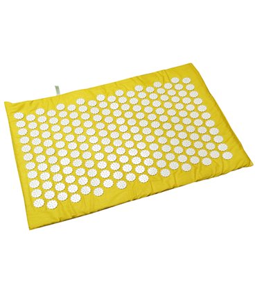 Массажный коврик (аппликатор Кузнецова) Релакс 55*40 см Желтый