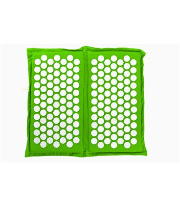 Массажный коврик (аппликатор Кузнецова) 47*43 см Зеленый