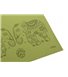 Коврик для йоги Bodhi Leela оливковый слоны 183x60x0.4 см