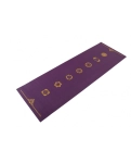 Yoga mat Bodhi Leela purple chakra 183x60x0.4 cm