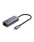 Кабель цифровий Vention Cabletime USB-C - RJ45 100Mbps Ethernet, 0.15m, Space Grey (CB53G)