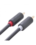 Кабель міжблочний Ugreen AV104 2RCA to 2RCA Audio Cable, 2 m Black 10518