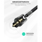 Цифровий кабель Ugreen AV108 Toslink-Toslink Optical Pro Audio Cable Braided, 1.5 m 70895 Цифровий кабель Ugreen AV108 Toslink-Toslink Optical Pro Audio Cable Braided, 1.5 m 70895
