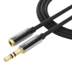 Подовжувач Ugreen AV118 3.5 mm Male to 3.5 mm Female, 1.5 m Black 10593 Подовжувач Ugreen AV118 3.5 mm Male to 3.5 mm Female, 1.5 m Black 10593