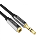 Удлинитель Ugreen AV118 3.5 mm Male to 3.5 mm Female, 1.5 m Black 10593