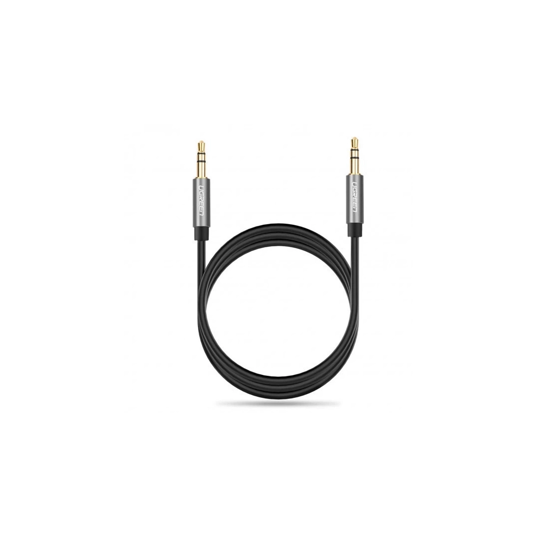 Аудіокабель Ugreen AV119 3.5 mm to 3.5 mm Audio Cable, 1 m Black 10733