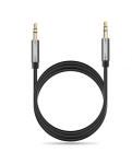 Аудіокабель Ugreen AV119 3.5 mm to 3.5 mm Audio Cable, 1 m Black 10733