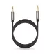 Аудіокабель Ugreen AV119 3.5 mm to 3.5 mm Audio Cable, 1 m Black 10733