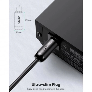 Кабель оптичний Ugreen AV122 Toslink-Toslink Optical Audio Cable, 1 m 70890