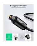 Кабель оптичний Ugreen AV122 Toslink-Toslink Optical Audio Cable, 1 m 70890