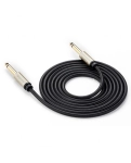 Interconnect cable Ugreen AV128 6.3 mm to 6.3 mm Audio Cable Braided, 2 m Gray 10638