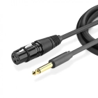 Аудіокабель Ugreen AV131 Jack 6.3 mm to XLR Female AV Cable, 3 m Black 20720 Аудіокабель Ugreen AV131 Jack 6.3 mm to XLR Female AV Cable, 3 m Black 20720
