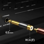 Адаптер Ugreen AV169 6.3mm Male to RCA Female Adapter 80731 Адаптер Ugreen AV169 6.3mm Male to RCA Female Adapter 80731