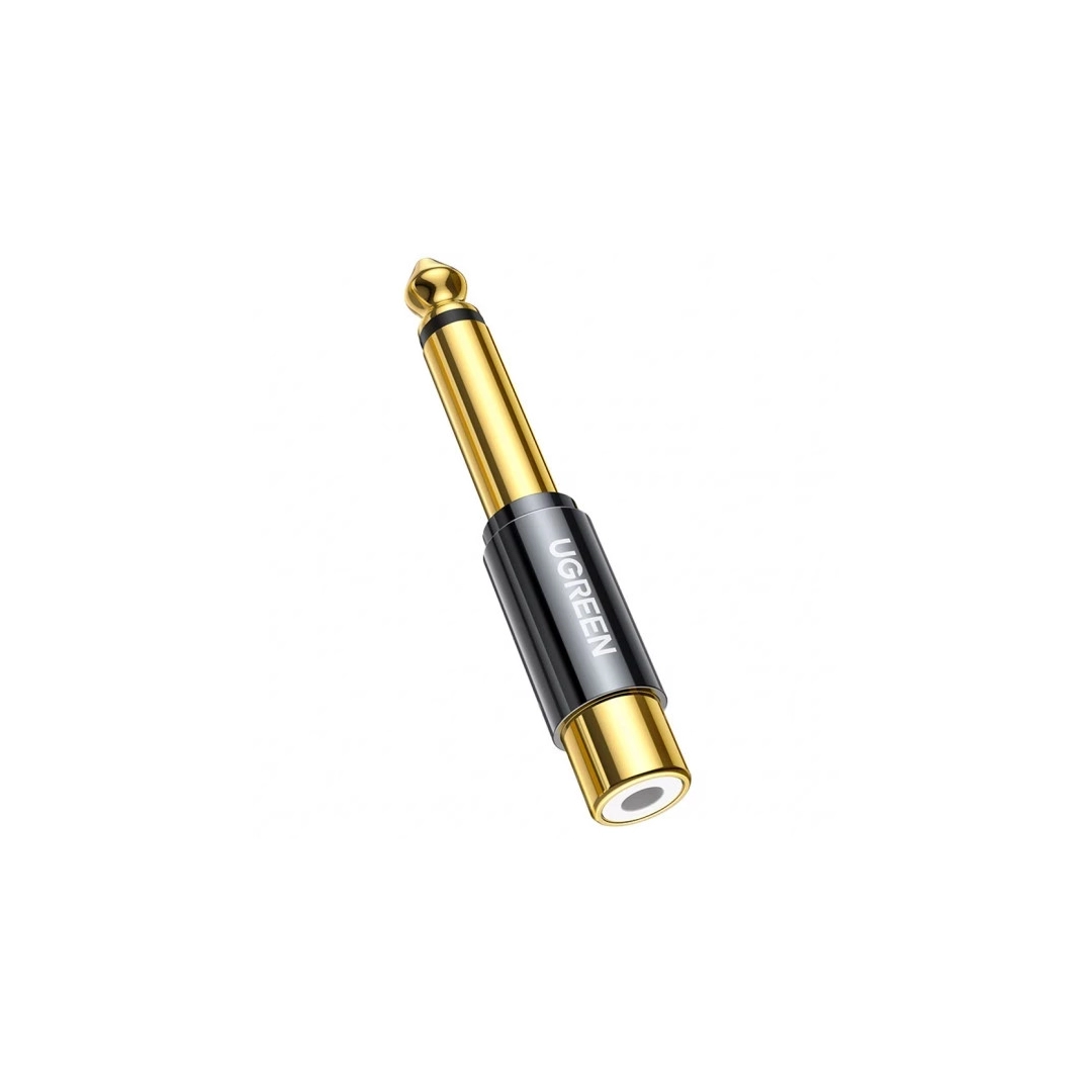 Адаптер Ugreen AV169 6.3mm Male to RCA Female Adapter 80731