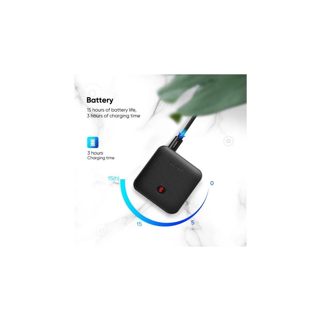 Bluetooth приймач/передавач Ugreen CM144 Black 70158