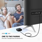 Bluetooth приймач/передавач Ugreen CM144 Black 70158 Bluetooth приймач/передавач Ugreen CM144 Black 70158