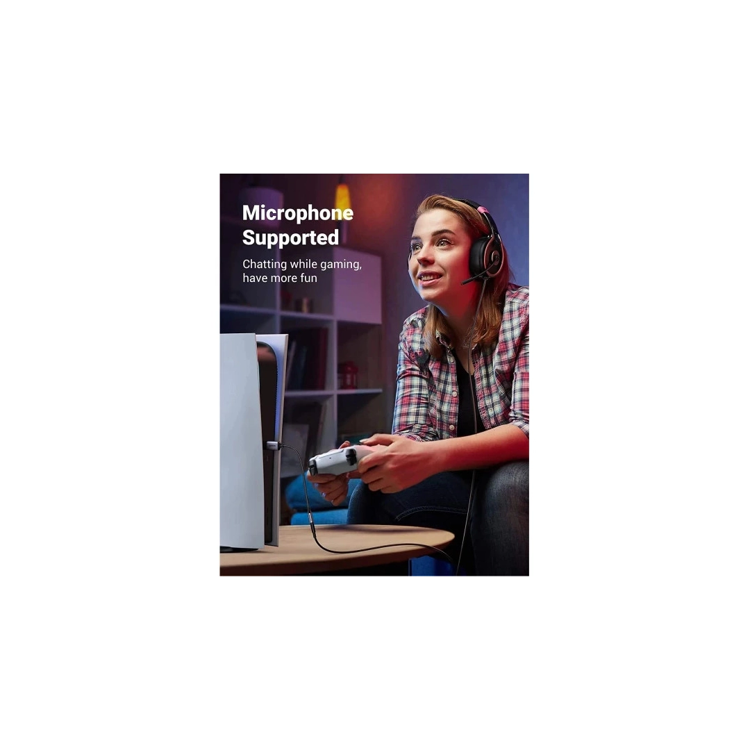 ЦАП та підсилювач Ugreen CM477 USB to 3.5mm Audio Adapter Gray 30757