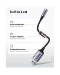 ЦАП и усилитель Ugreen CM477 USB to 3.5mm Audio Adapter Gray 30757