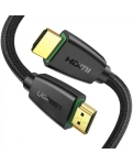 Кабель HDMI Ugreen HD118 HDMI to HDMI, 1.5 m, v2.0 UltraHD 4K-3D Braided Black 40409