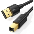 Кабель цифровий Ugreen US135 USB-A 2.0 - USB-B 2.0 Cable, 1 m Black 20846 Кабель цифровий Ugreen US135 USB-A 2.0 - USB-B 2.0 Cable, 1 m Black 20846