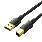 Кабель цифровий Ugreen US135 USB-A 2.0 - USB-B 2.0 Cable, 1.5 m Black 10350 Кабель цифровий Ugreen US135 USB-A 2.0 - USB-B 2.0 Cable, 1.5 m Black 10350