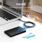 Зарядний кабель Ugreen US184 USB-A 3.0 - USB Type-C, 3A, QC3.0, 1.5 m Black 20883 Зарядний кабель Ugreen US184 USB-A 3.0 - USB Type-C, 3A, QC3.0, 1.5 m Black 20883