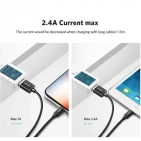 Кабель зарядний Ugreen US199 USB-A 2.0 - Lightning, MFI, 1.5 m Braided Alu Shell Fast Charge 60157 Кабель зарядний Ugreen US199 USB-A 2.0 - Lightning, MFI, 1.5 m Braided Alu Shell Fast Charge 60157