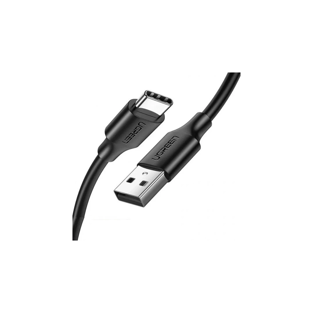 Кабель цифровий Ugreen US287 USB-A 2.0 - USB Type-C, 1.5 m Black 60117 Кабель цифровий Ugreen US287 USB-A 2.0 - USB Type-C, 1.5 m Black 60117